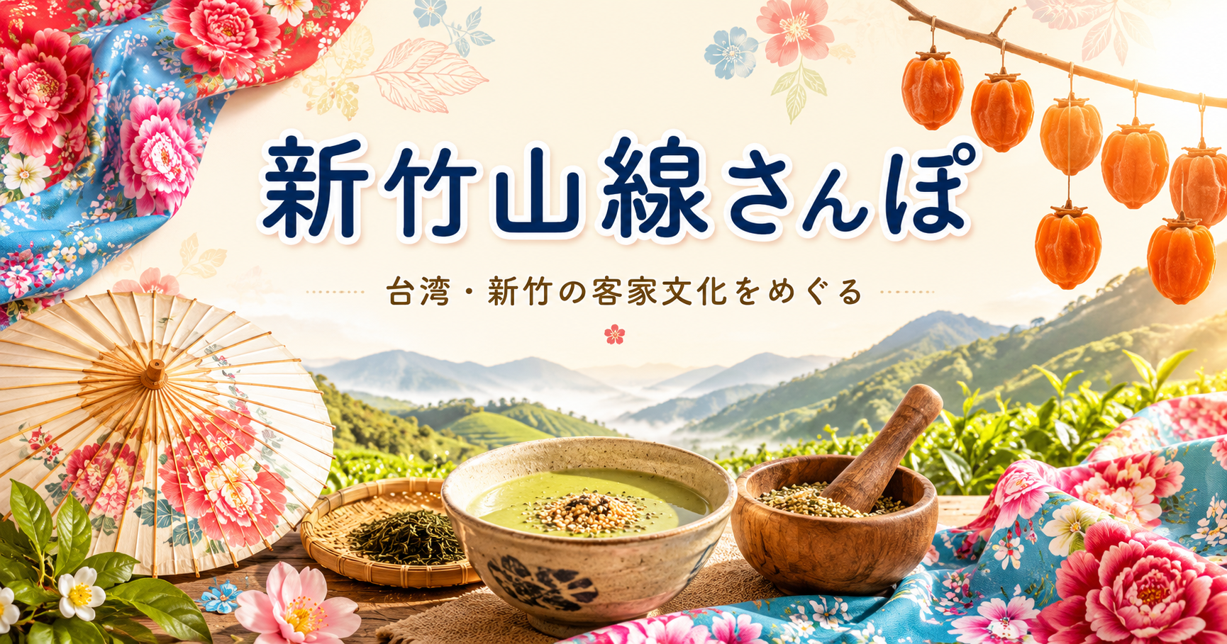 新竹山線さんぽ | Hakka Hills Hsinchu